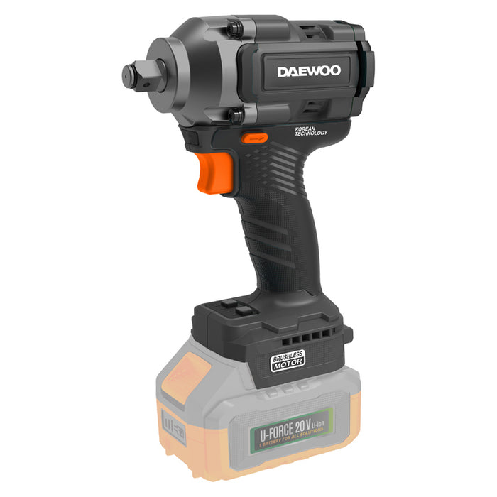 BATTERY BRUSHLESS WRENCHDRIVER DAEWOO DALIWBL20-500 20 V, 500.00 nm, WITHOUT BATTERY AND CHARGER