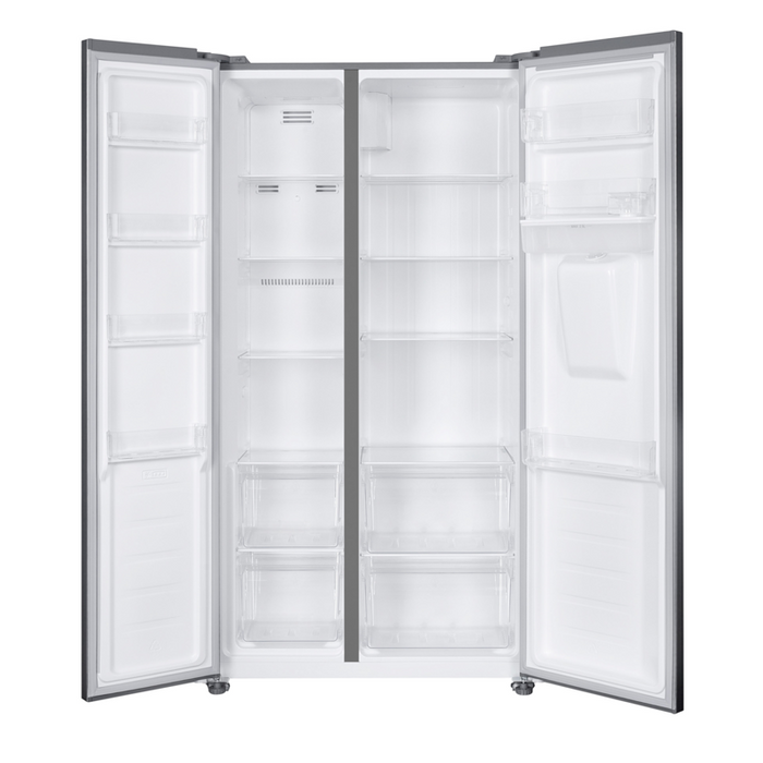 Refrigerator Side-by-Side Daewoo CSMSBS1ELVA2*** , 442 l, E , No Frost , Inox