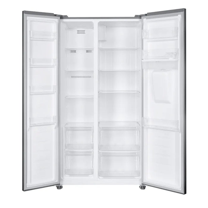 Refrigerator Side-by-Side Daewoo CSMSBS1ELVB3-EU*** , 439 l, E , No Frost , Inox