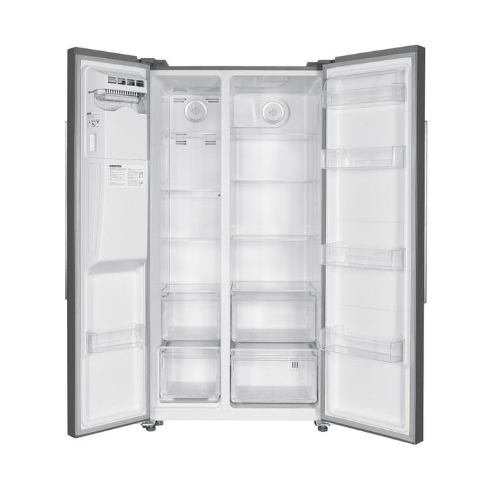 Refrigerator Side-by-Side Daewoo CSMSBS4ELVB8-EU, 513 l, E, No Frost, Inox