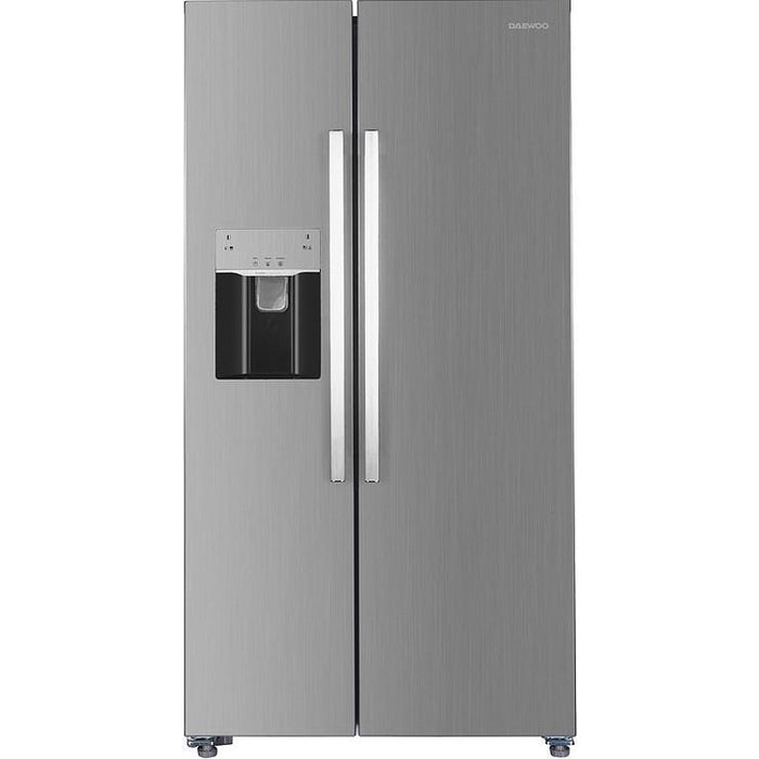 Refrigerator Side-by-Side Daewoo CSMSBS4ELVB8-EU, 513 l, E, No Frost, Inox