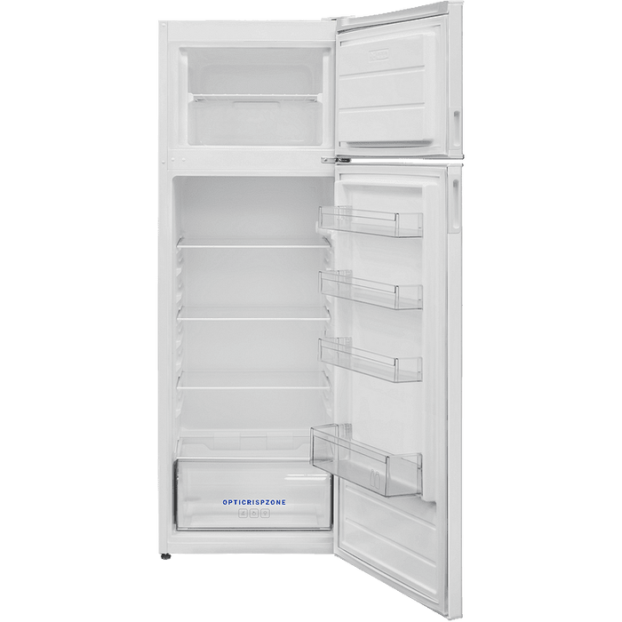 Хладилник с горна камера Daewoo CTL0283EWMA0-EU , 243 l, E , Статична , Бял