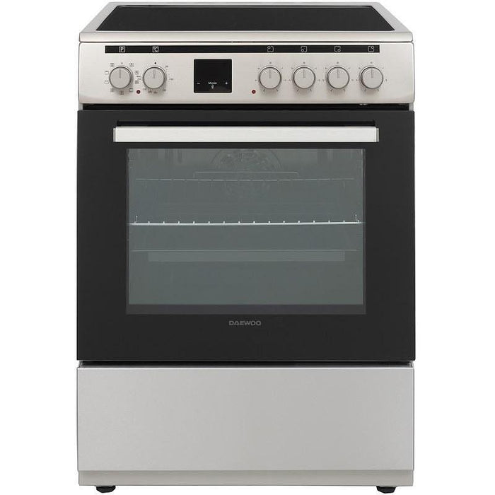 Cooker (electric) Daewoo F66EVDTE19INM-GR, INOX, Ceramic