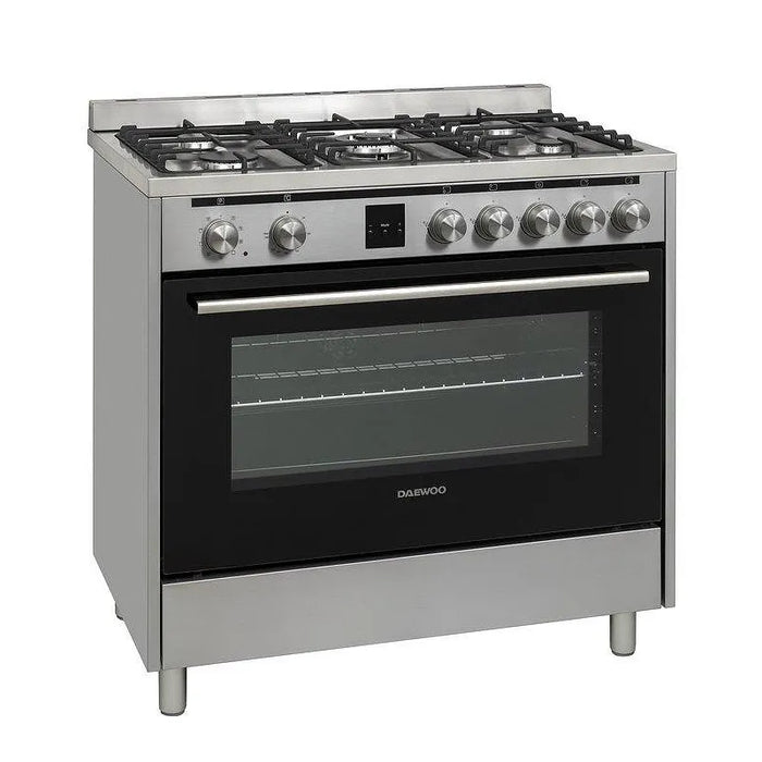 Stove (electric/gas) Daewoo F9CG19IH1BG 90 cm, 5 gas, INOX