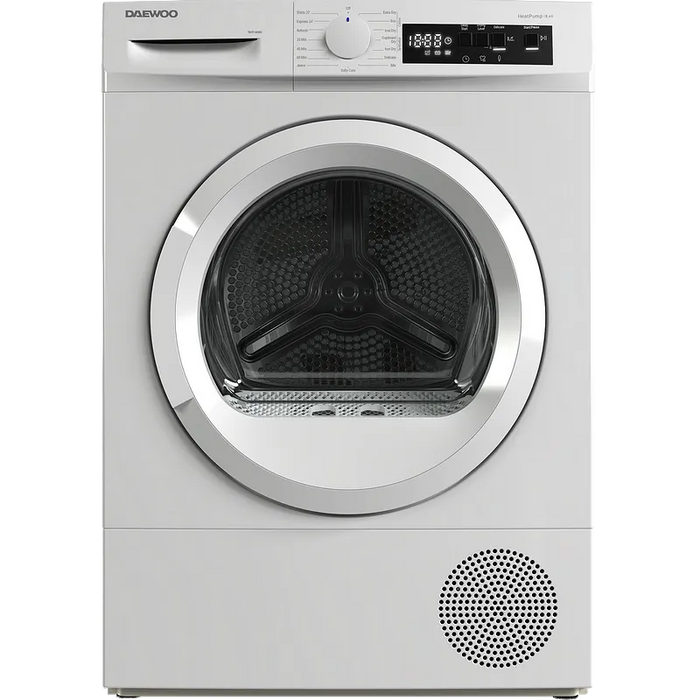 Dryer Daewoo T8HT1W2BG, 8 kg, E, White