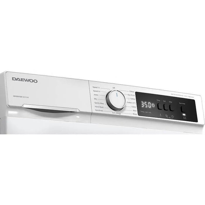Washing machine Daewoo WM-FB7452W0NA-BG, 1200 rpm, 7.00 kg, A, White