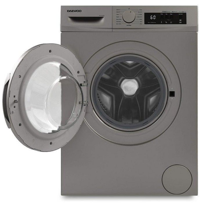 Washing machine Daewoo WM710T0SU0BG*** , 1000 rpm, 7.00 kg, D , Silver