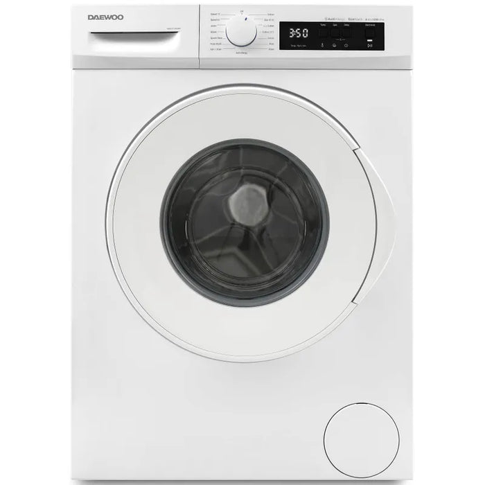 Washing machine Daewoo WM812T1WU0BG*** , 1200 rpm, 8.00 kg, D , White