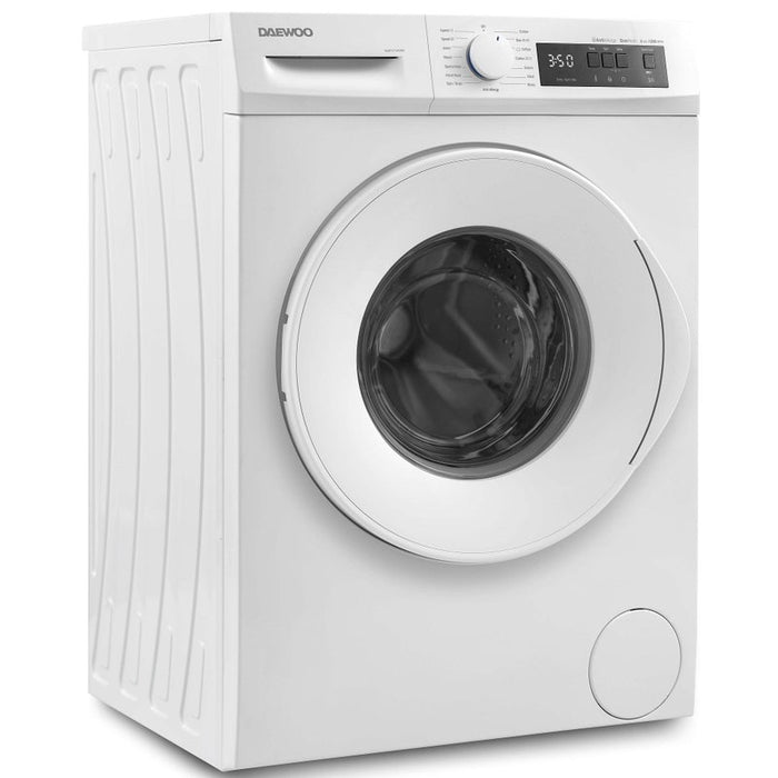 Washing machine Daewoo WM812T1WU0BG*** , 1200 rpm, 8.00 kg, D , White