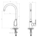Dafi FLOW COMFORT D1 three-way faucet system COMO black - Water filtersAGA-FDW<<<_Home Appliance