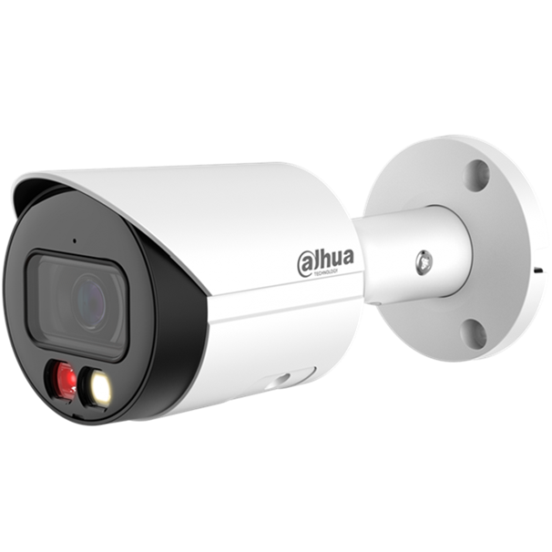 Dahua camera, IP 4MP, Smart Dual Illumination 3.6mm, HFW2449S-S-IL-0360B, slot card, on stand