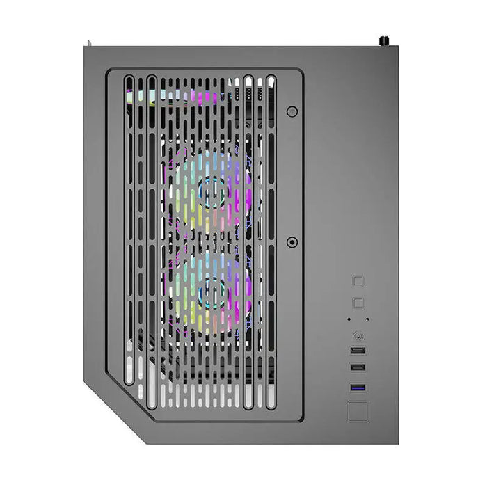 Darflash FT350 computer case + 5 aRGB fans (black) - With fan<<<PC Cases<<<Gaming<<<InnproXML