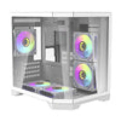 Darflash FT350 computer case + 5 aRGB fans (white) - With fan<<<PC Cases<<<Gaming<<<InnproXML