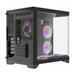 Darflash FT418 computer case + 6 aRGB fans (black) - With fan<<<PC Cases<<<Gaming<<<InnproXML