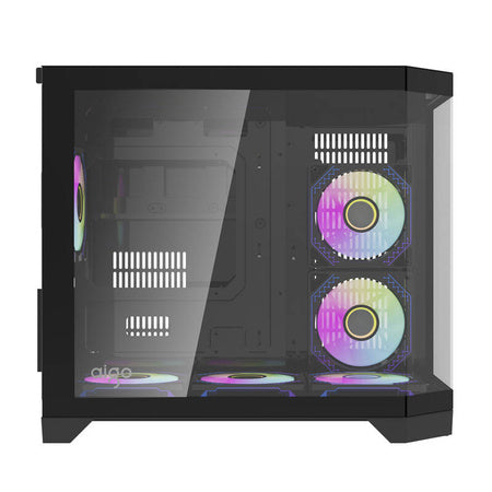 Darflash FT418 computer case + 6 aRGB fans (black) - With fan<<<PC Cases<<<Gaming<<<InnproXML