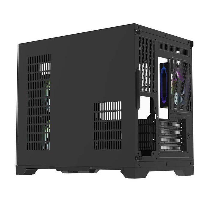 Darflash FT418 computer case + 6 aRGB fans (black) - With fan<<<PC Cases<<<Gaming<<<InnproXML