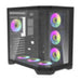 Darflash FT418 PRO computer case + 7 aRGB fans (black) - With fan<<<PC Cases<<<Gaming<<<InnproXML