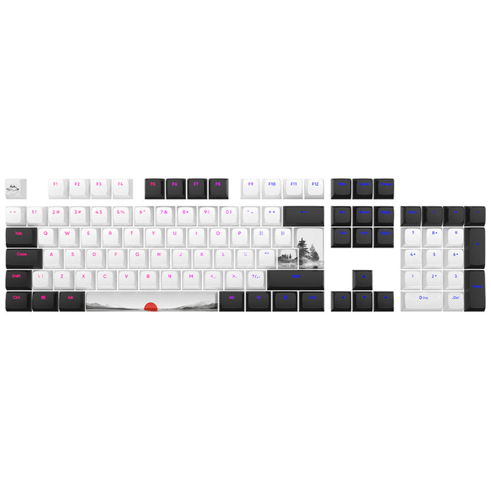 Dark Project - Fuji Mechanical Keyboard Caps for ANSI & ISO Layout