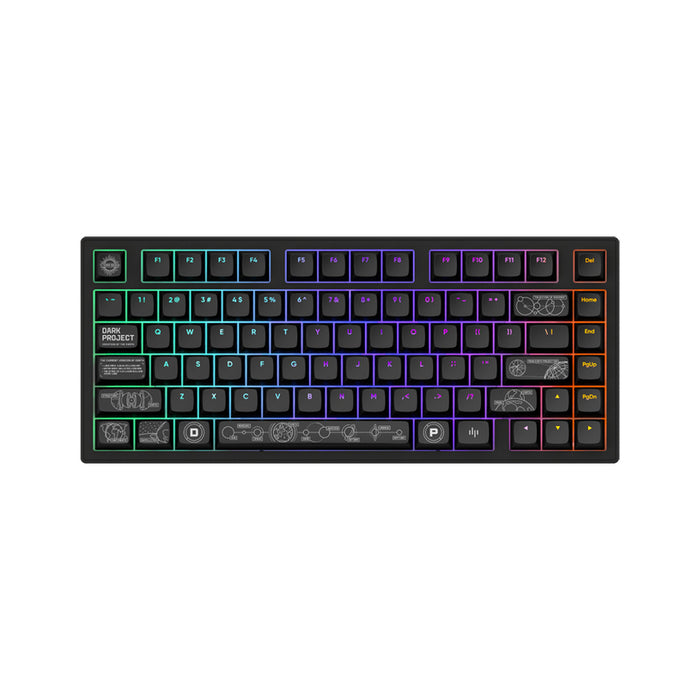 Gaming wireless keyboard Dark Project ALU81A Terra Nova Black RGB