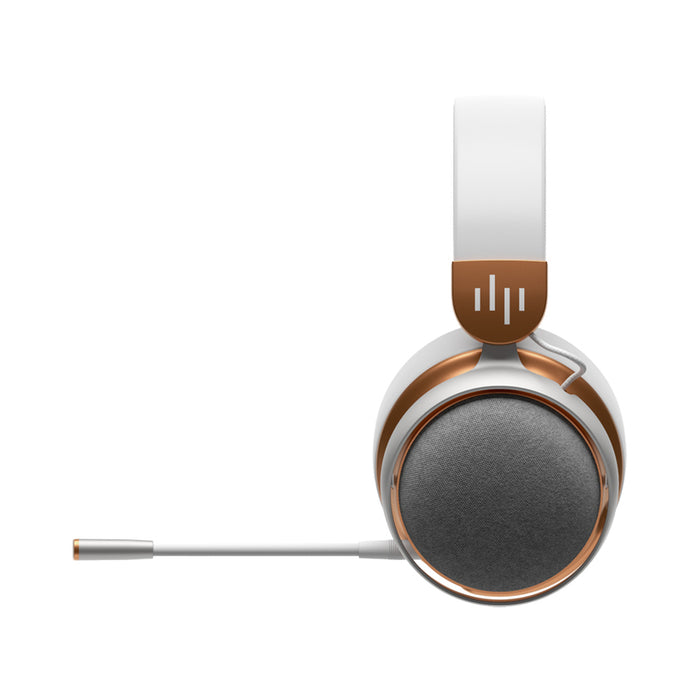 Gaming wireless headphones Dark Project Sono Wireless - White/Gold