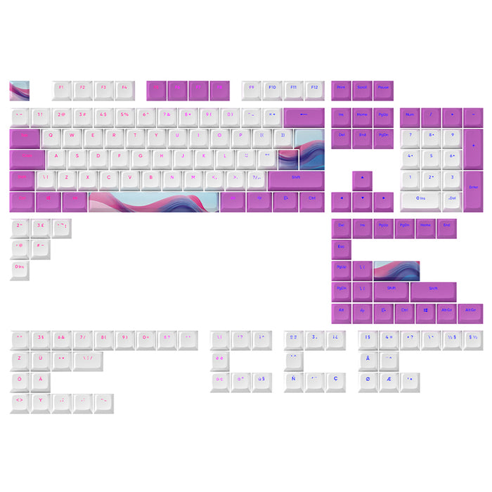 Dark Project Mechanical Keyboard Caps - Candy K PBT - ANSI & ISO