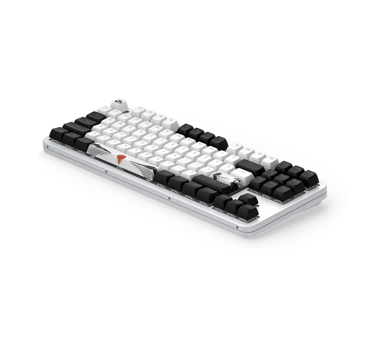 Gaming Mechanical Keyboard Dark Project 87 Fuji V2 RGB TKL - G3MS Sapphire Switches, ABS