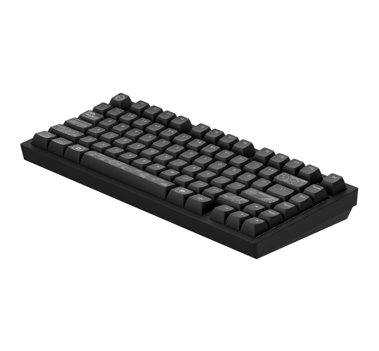 Gaming wireless keyboard Dark Project ALU81A Terra Nova Black RGB