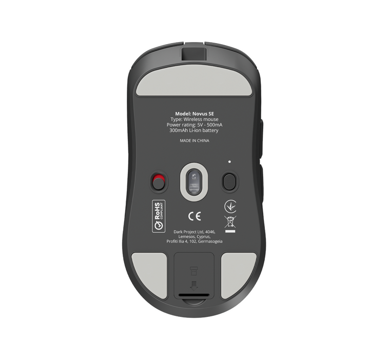 Gaming Wireless Mouse Dark Project Novus SE - Black