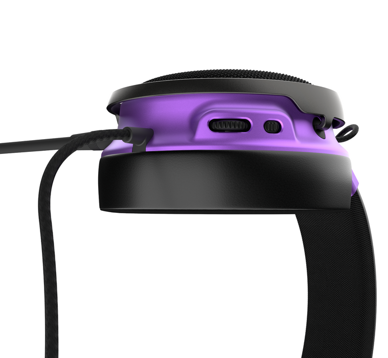 Dark Project Sono Wired Gaming Headset - Black/Violet