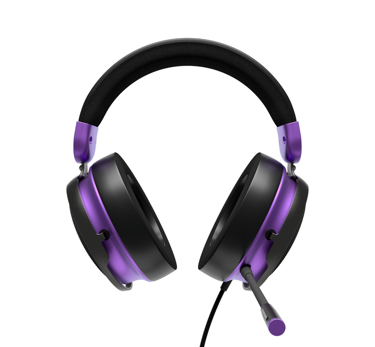 Dark Project Sono Wired Gaming Headset - Black/Violet