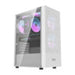 Darkflash A290 computer case (white) + 3 RGB fans - With fan<<<PC Cases<<<Gaming<<<InnproXML