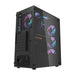 Darkflash DK351 computer case (black) + 4 RGB fans - With fan<<<PC Cases<<<Gaming<<<InnproXML