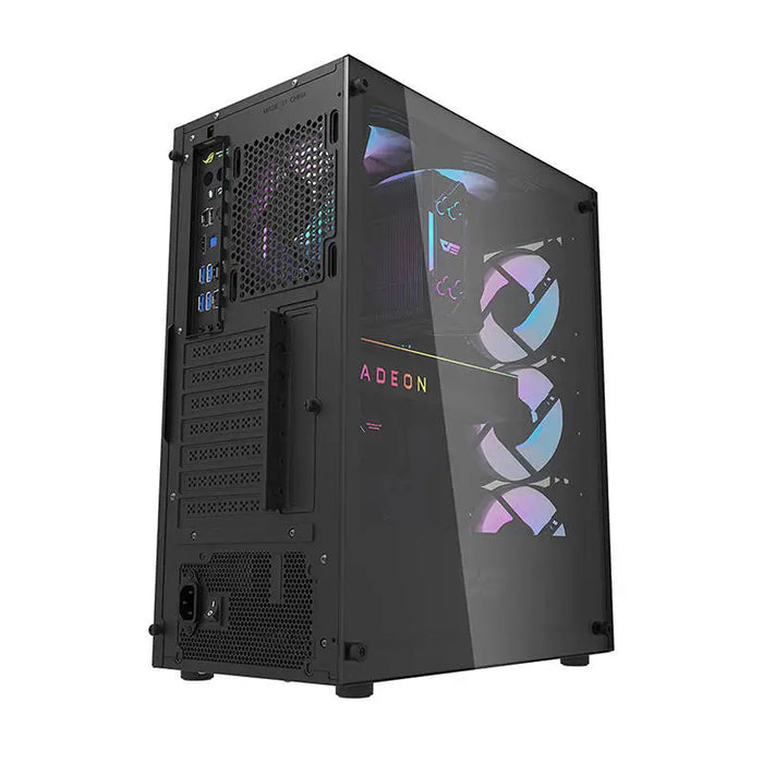 Darkflash DK352 Plus computer case (black) + 4 RGB fans - With fan<<<PC Cases<<<Gaming<<<InnproXML