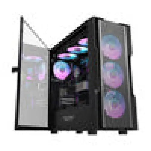 Darkflash DK431 Mesh computer case (black) + 4 ARGB fans - With fan<<<PC Cases<<<Gaming<<<InnproXML