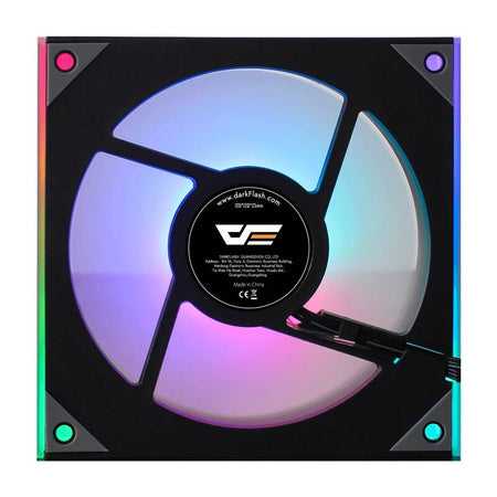 Darkflash DM8 ARGB Cooling Fan (Black) - Fans<<<Computer cooling<<<Gaming<<<InnproXML