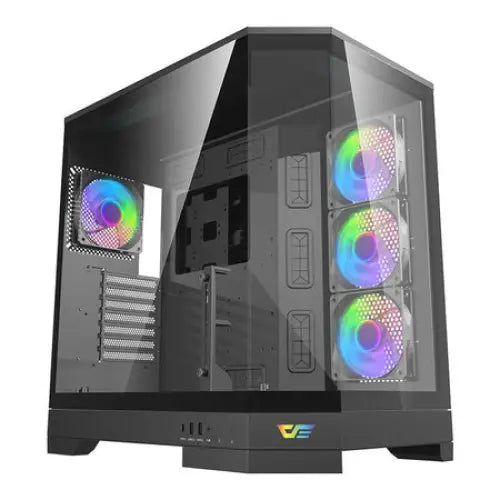 Darkflash DQX90 computer case (black) - With fan<<<PC Cases<<<Gaming<<<InnproXML