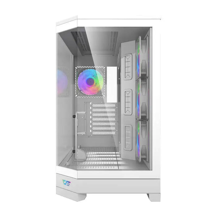 Darkflash DQX90 computer case (white) - With fan<<<PC Cases<<<Gaming<<<InnproXML