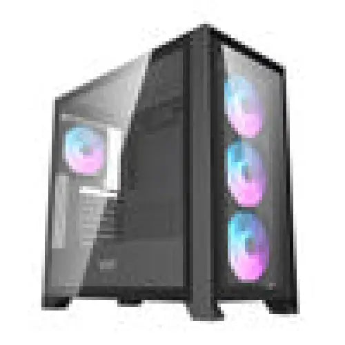 Darkflash DRX90 glass computer case (black) - Without fan<<<PC Cases<<<Gaming<<<InnproXML