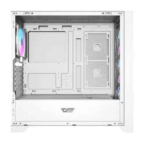 Darkflash DRX90 Glass computer case (white) - With fan<<<PC Cases<<<Gaming<<<InnproXML