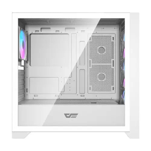 Darkflash DRX90 Glass computer case (white) - With fan<<<PC Cases<<<Gaming<<<InnproXML