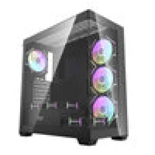 Darkflash DS900 computer case (black) + 7 ARGB fans - With fan<<<PC Cases<<<Gaming<<<InnproXML