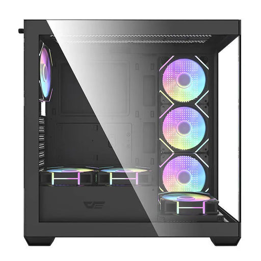 Darkflash DS900 computer case (black) + 7 ARGB fans - With fan<<<PC Cases<<<Gaming<<<InnproXML