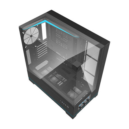 Darkflash DY450 computer case without fans (black) - Without fan<<<PC Cases<<<Gaming<<<InnproXML
