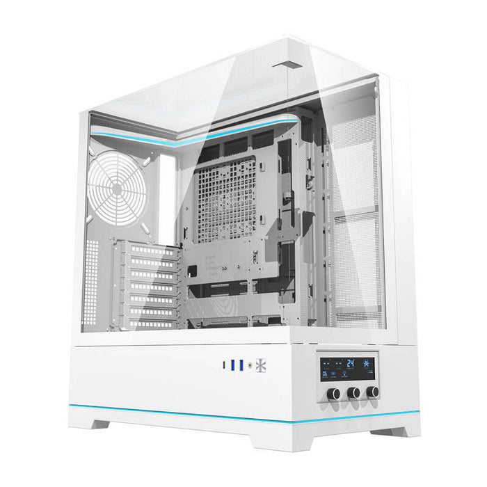 Darkflash DY450 computer case without fans (white) - Without fan<<<PC Cases<<<Gaming<<<InnproXML