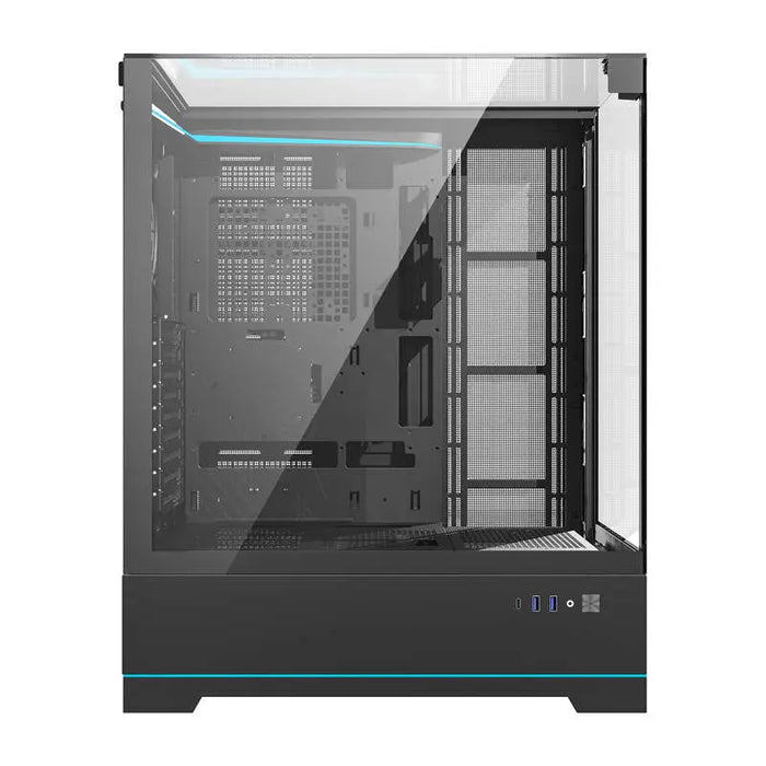 Darkflash DY450L computer case without fans (black) - Without fan<<<PC Cases<<<Gaming<<<InnproXML
