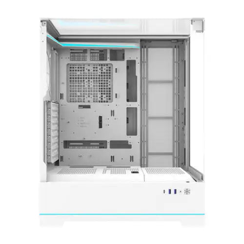 Darkflash DY450L computer case without fans (white) - Without fan<<<PC Cases<<<Gaming<<<InnproXML