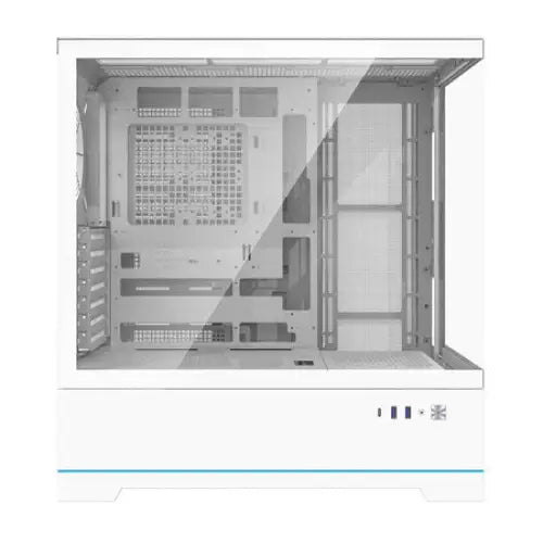 Darkflash DY451 computer case without fans (white) - Without fan<<<PC Cases<<<Gaming<<<InnproXML