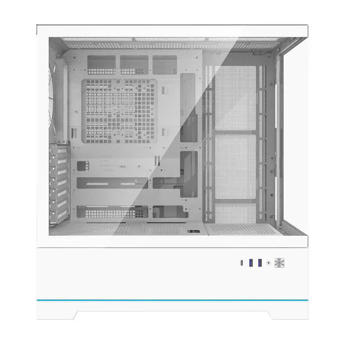 Darkflash DY451 computer case without fans (white) - Without fan<<<PC Cases<<<Gaming<<<InnproXML