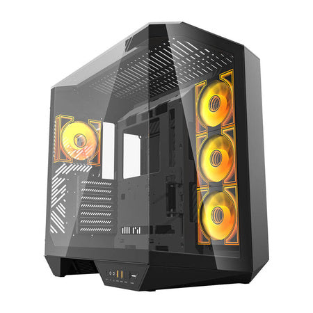 Darkflash DY470 computer case (black) + 4 fans - With fan<<<PC Cases<<<Gaming<<<InnproXML