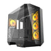 Darkflash DY470 computer case (black) + 4 fans - With fan<<<PC Cases<<<Gaming<<<InnproXML